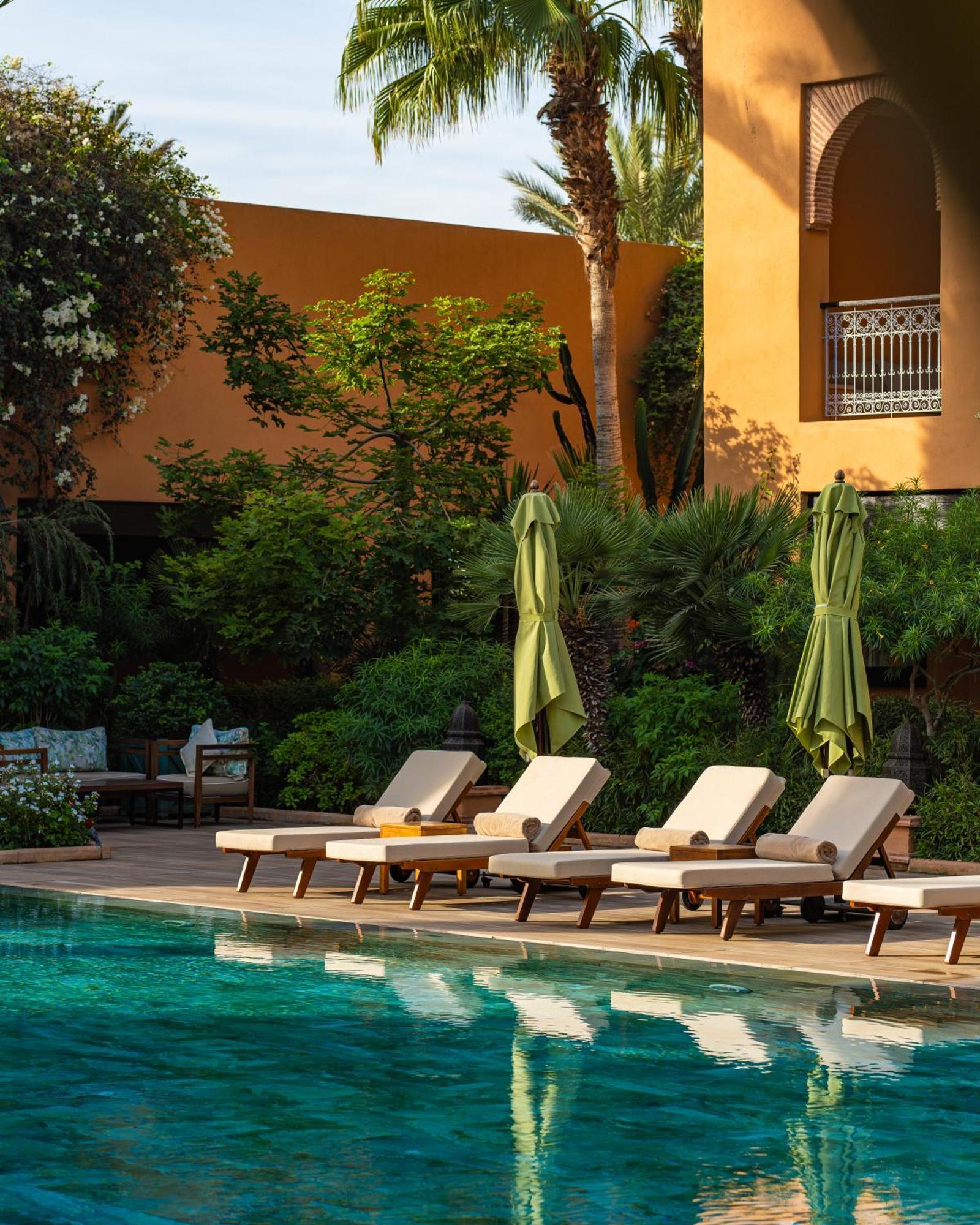 Tikida Golf Palace Agadir Kültér fotó The swimming pool at the Four Seasons Hotel, Marrakech